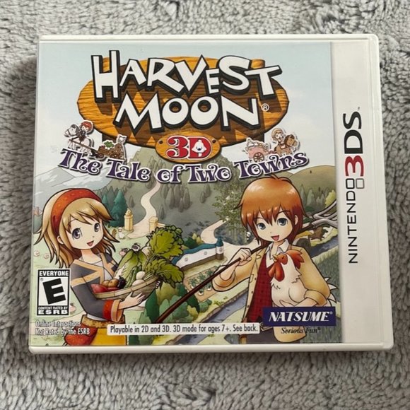 Nintendo Other - (SOLD) Harvest Moon: The Tale of Two Towns for Nintendo 3DS